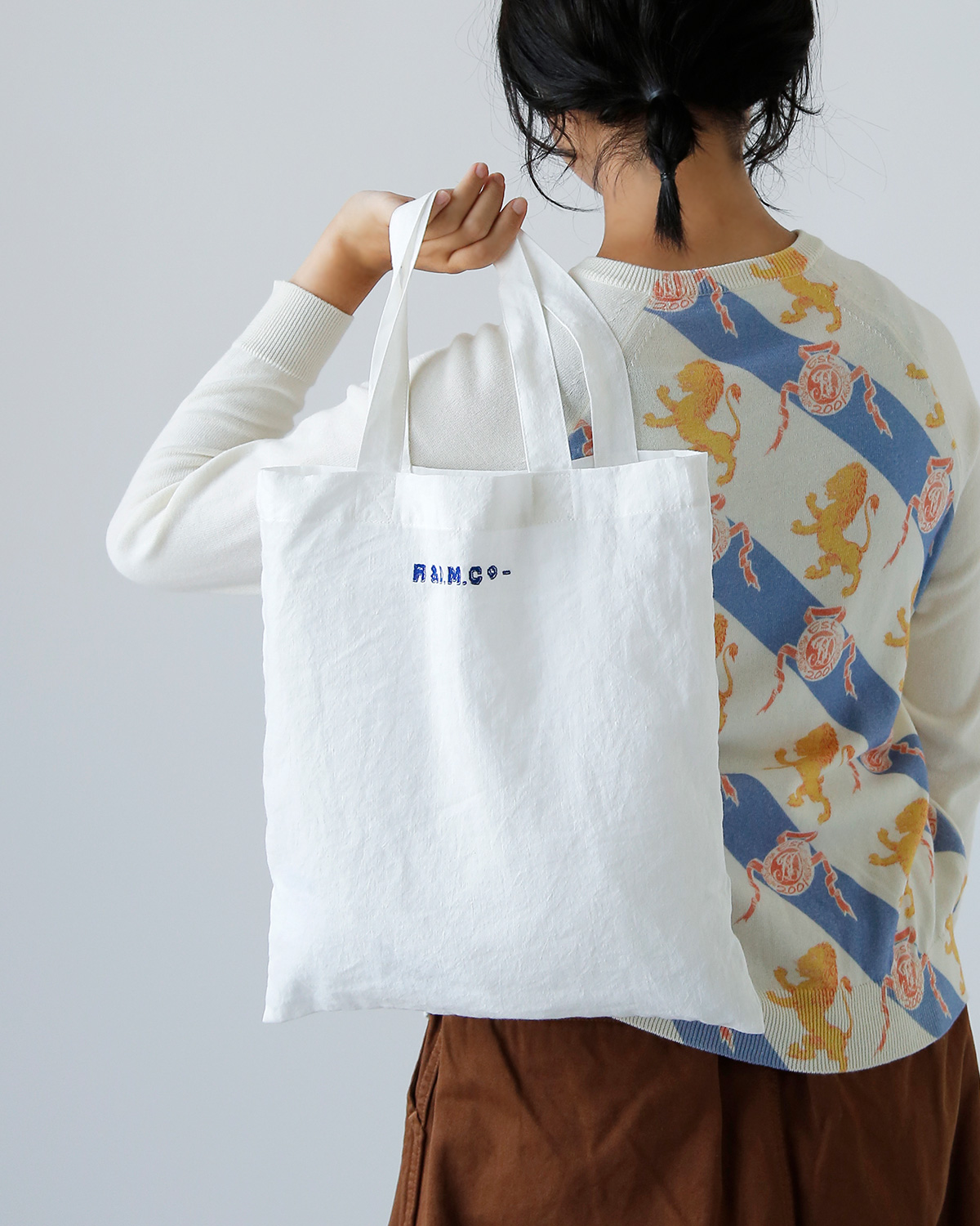 R & D.M.Co-(I[h}Ye[[)l Rbg Cp^[ g[g obO gRAIMON PATTERN TOTE BAGh 7451