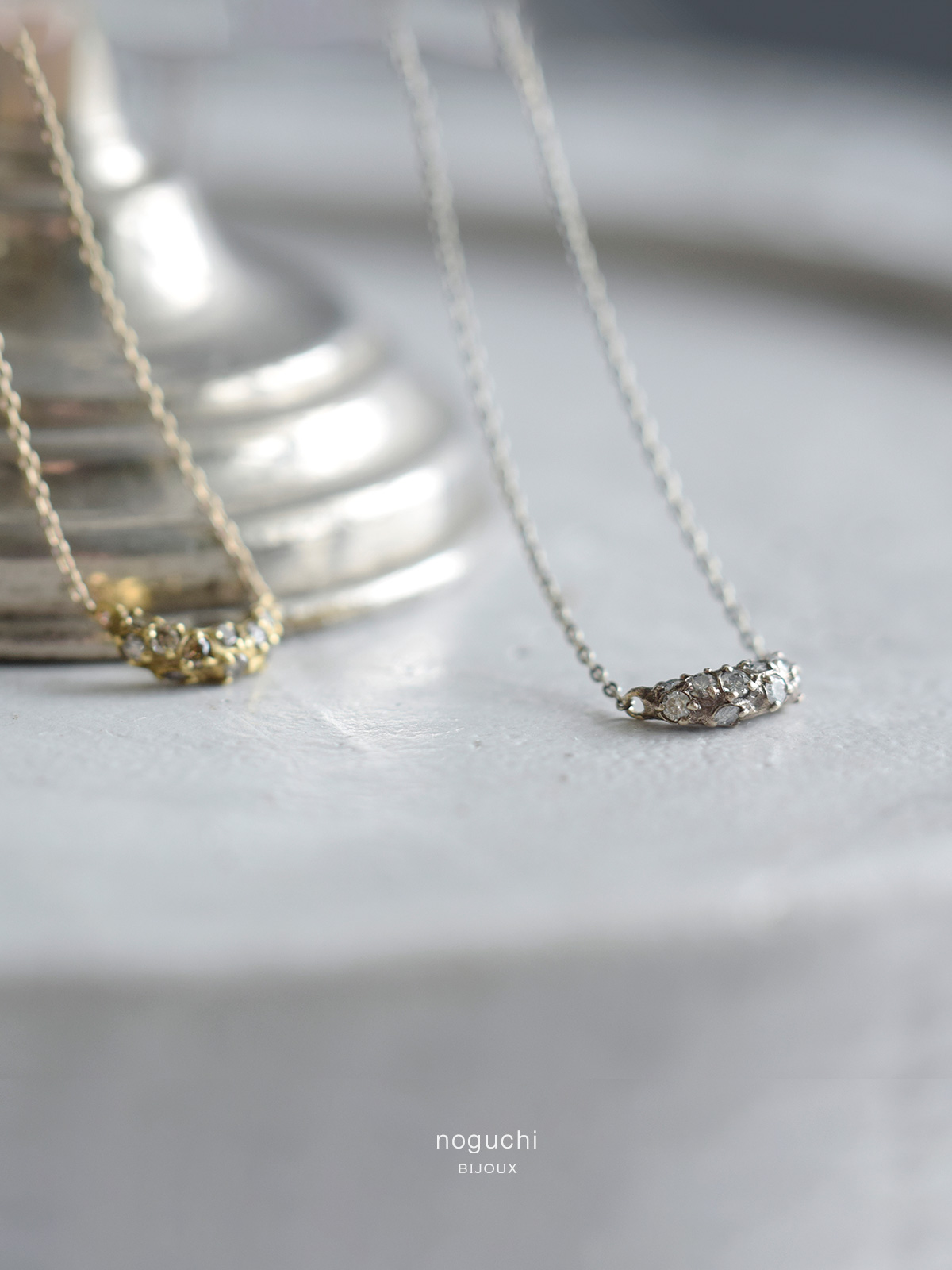 noguchi BIJOUX ノグチ K14WGネックレス nn489 | iroma..aranciato
