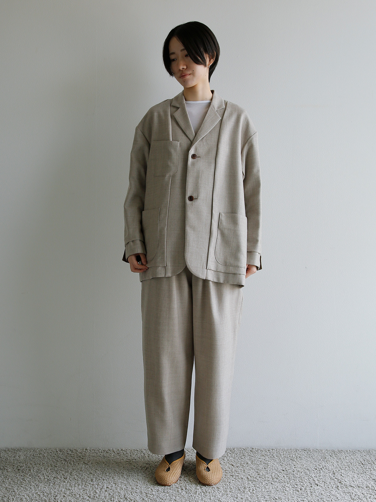 COSMIC WONDER�R�Y�~�b�N�����_�[ �E�[�� ���o�[�V�u�� �e�[���[�h�W���P�b�g Nostalgic artists jacket 24cw05074