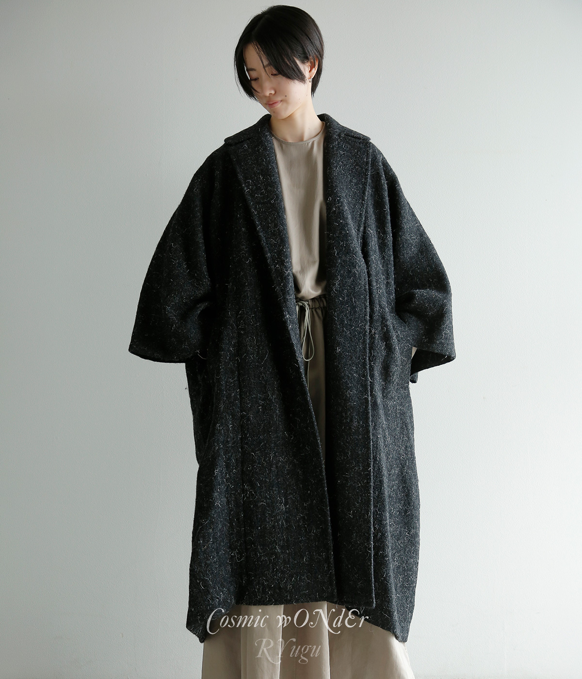 COSMIC WONDER(�R�Y�~�b�N�����_�[)�V�F�b�g�����h�E�[�� �����O�R�[�g Nostalgic painters winter coat 24cw06095