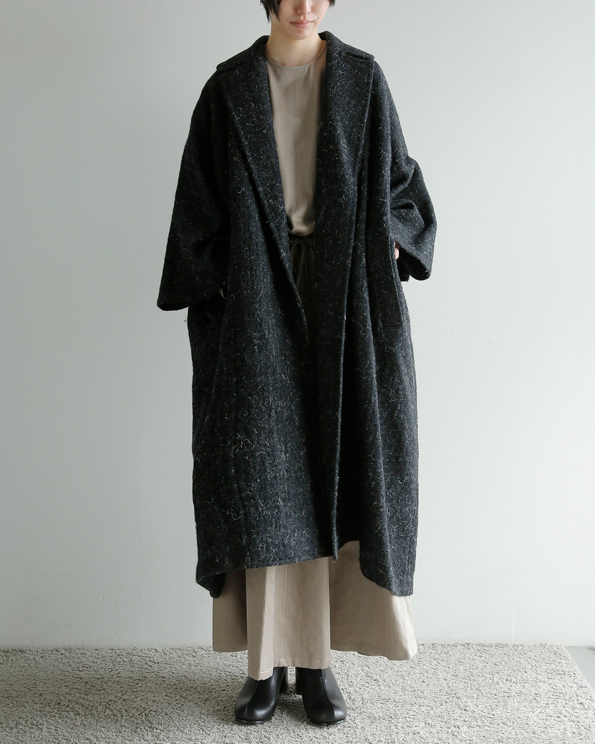 COSMIC WONDER(�R�Y�~�b�N�����_�[)�V�F�b�g�����h�E�[�� �����O�R�[�g Nostalgic painters winter coat 24cw06095