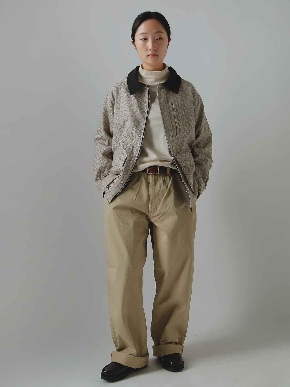 COSMIC WONDER(�R�Y�~�b�N�����_�[)�R�b�g�����l�� �W���K�[�h �t�B�[���h�R�[�g Cw monogram field coat 24cw07008