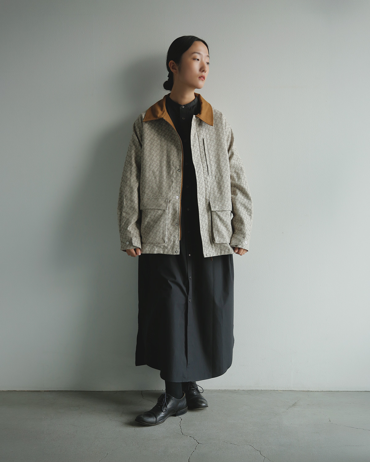 COSMIC WONDER(�R�Y�~�b�N�����_�[)�R�b�g�����l�� �W���K�[�h �t�B�[���h�R�[�g Cw monogram field coat 24cw07008