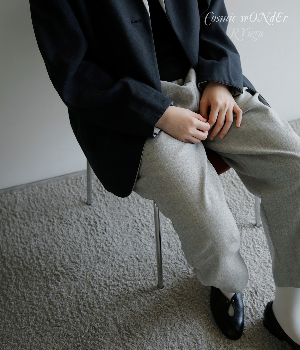 COSMIC WONDER(�R�Y�~�b�N�����_�[)�E�[�� �~�j�}���p���c Nostalgic artists minimal slacks 24cw12039