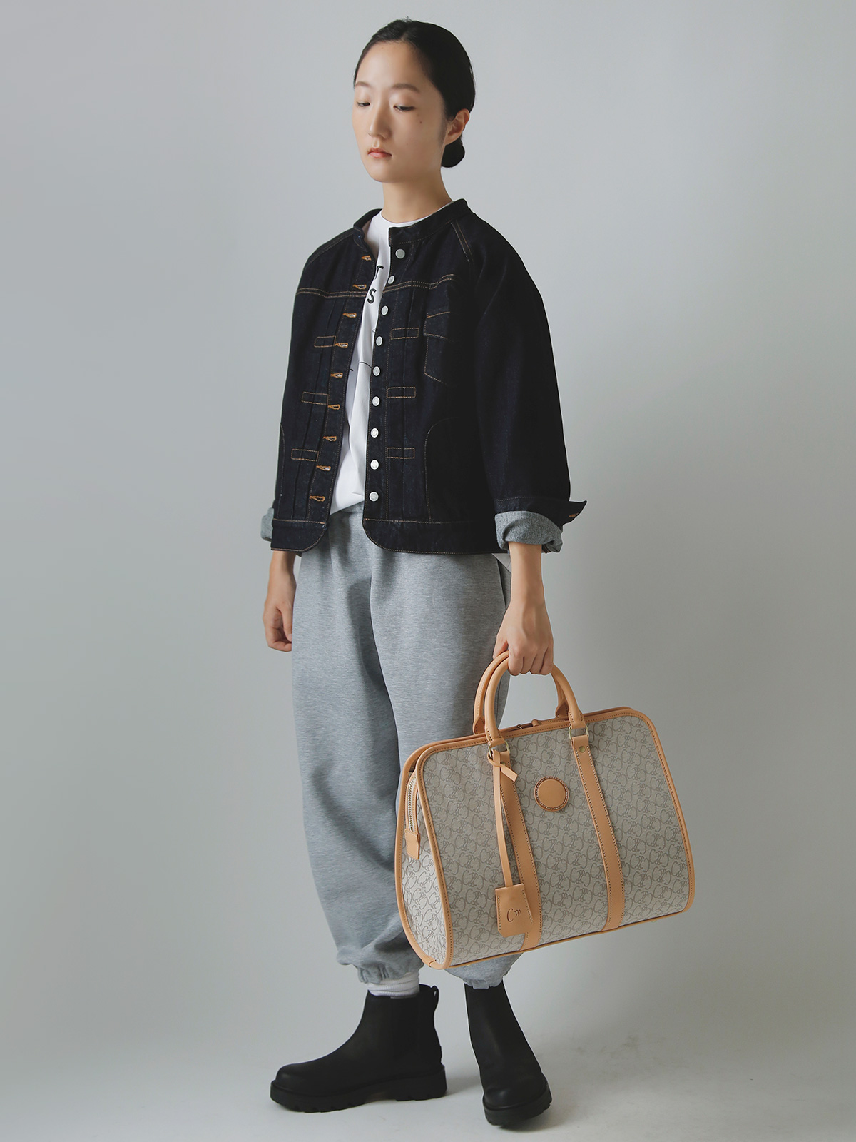 COSMIC WONDER(�R�Y�~�b�N�����_�[)�R�b�g�����l�� �W���K�[�h �g���x���o�b�O Cw monogram travel bag 24cw82073