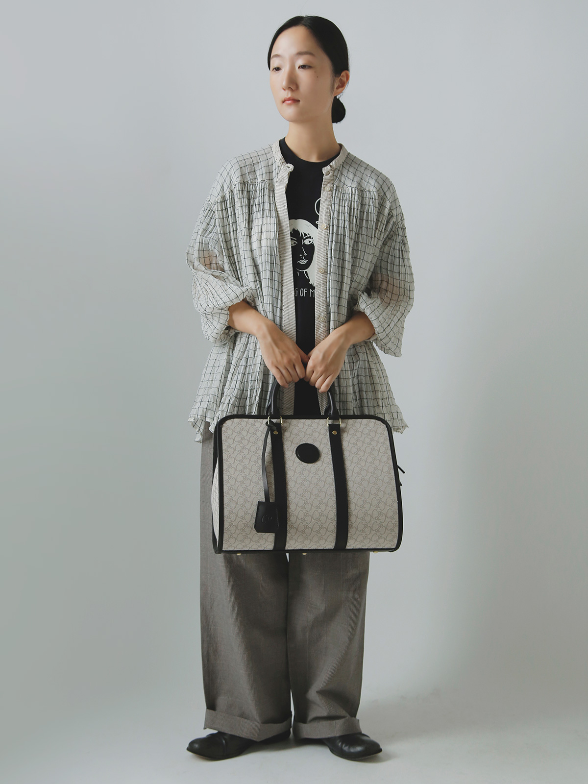 COSMIC WONDER(�R�Y�~�b�N�����_�[)�R�b�g�����l�� �W���K�[�h �g���x���o�b�O Cw monogram travel bag 24cw82073