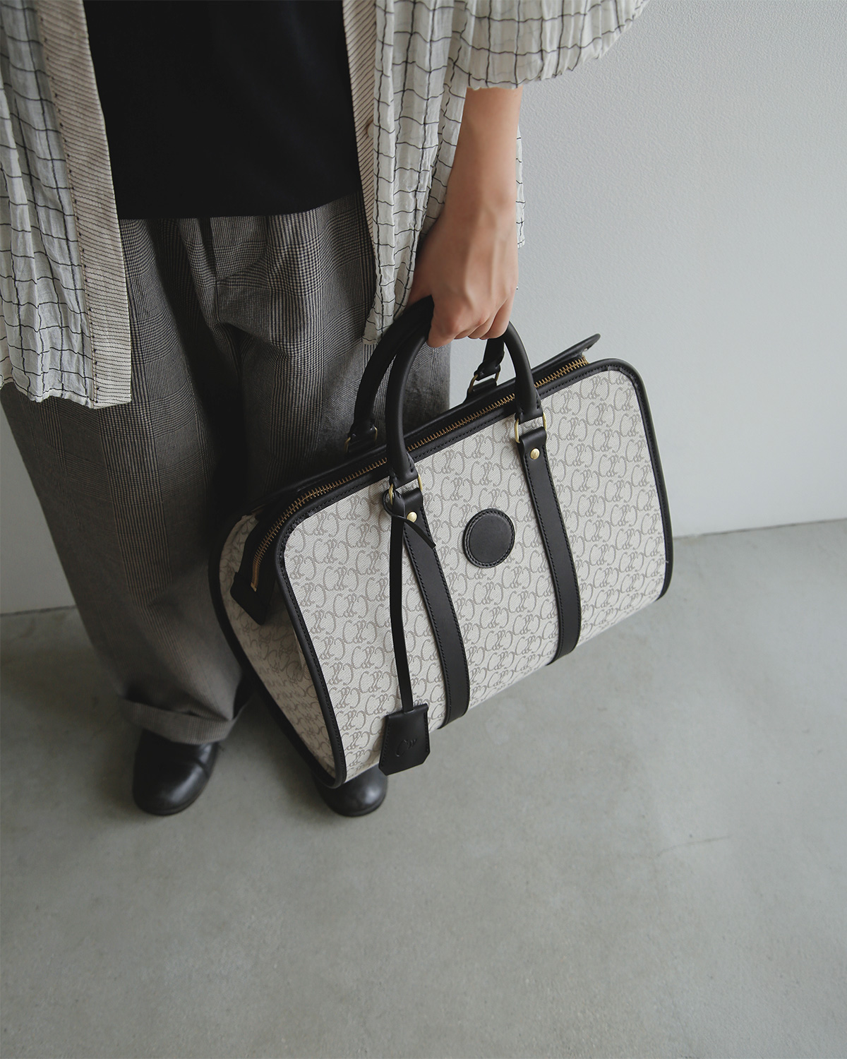 COSMIC WONDER(�R�Y�~�b�N�����_�[)�R�b�g�����l�� �W���K�[�h �g���x���o�b�O Cw monogram travel bag 24cw82073