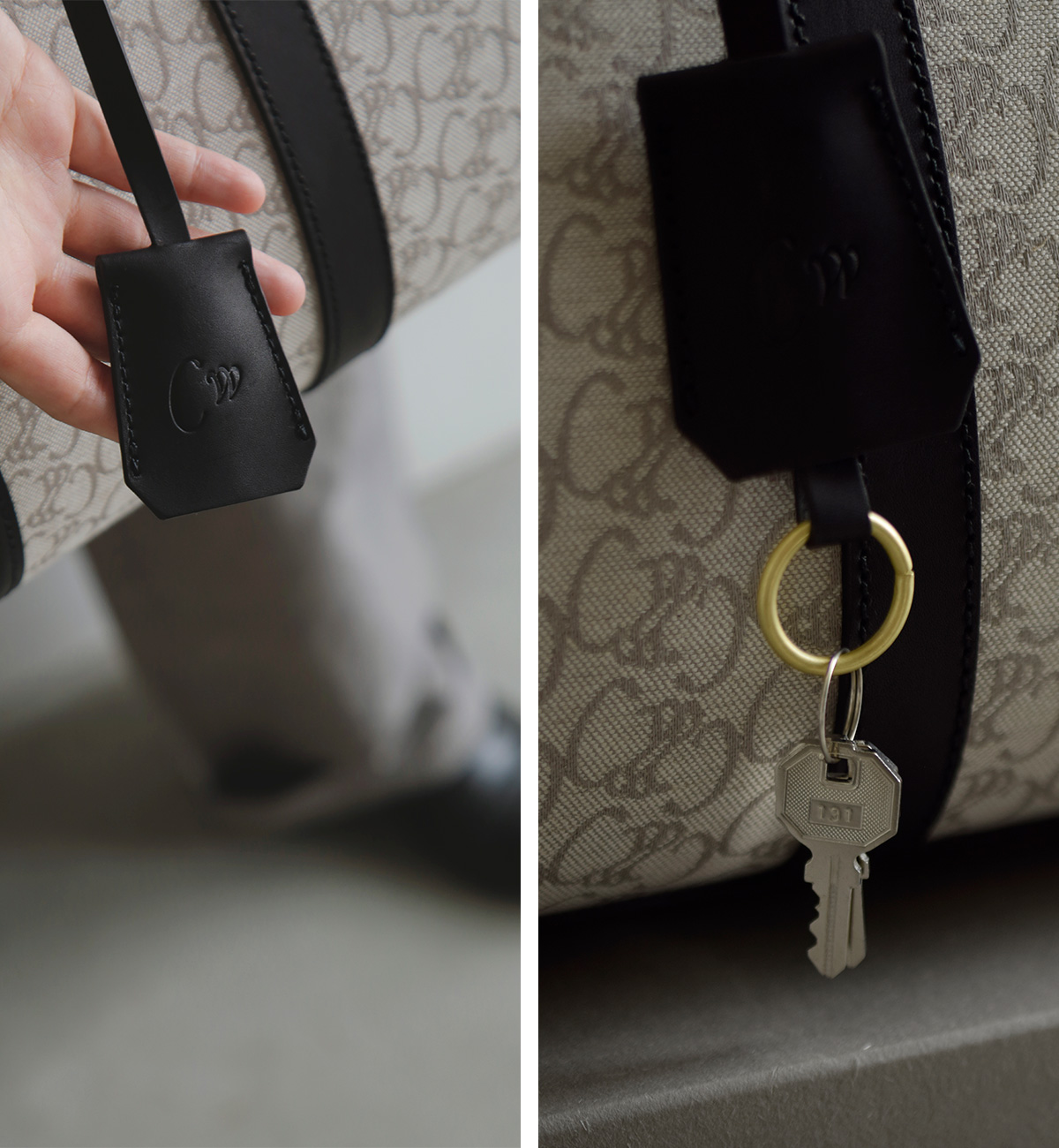 COSMIC WONDER(�R�Y�~�b�N�����_�[)�R�b�g�����l�� �W���K�[�h �g���x���o�b�O Cw monogram travel bag 24cw82073