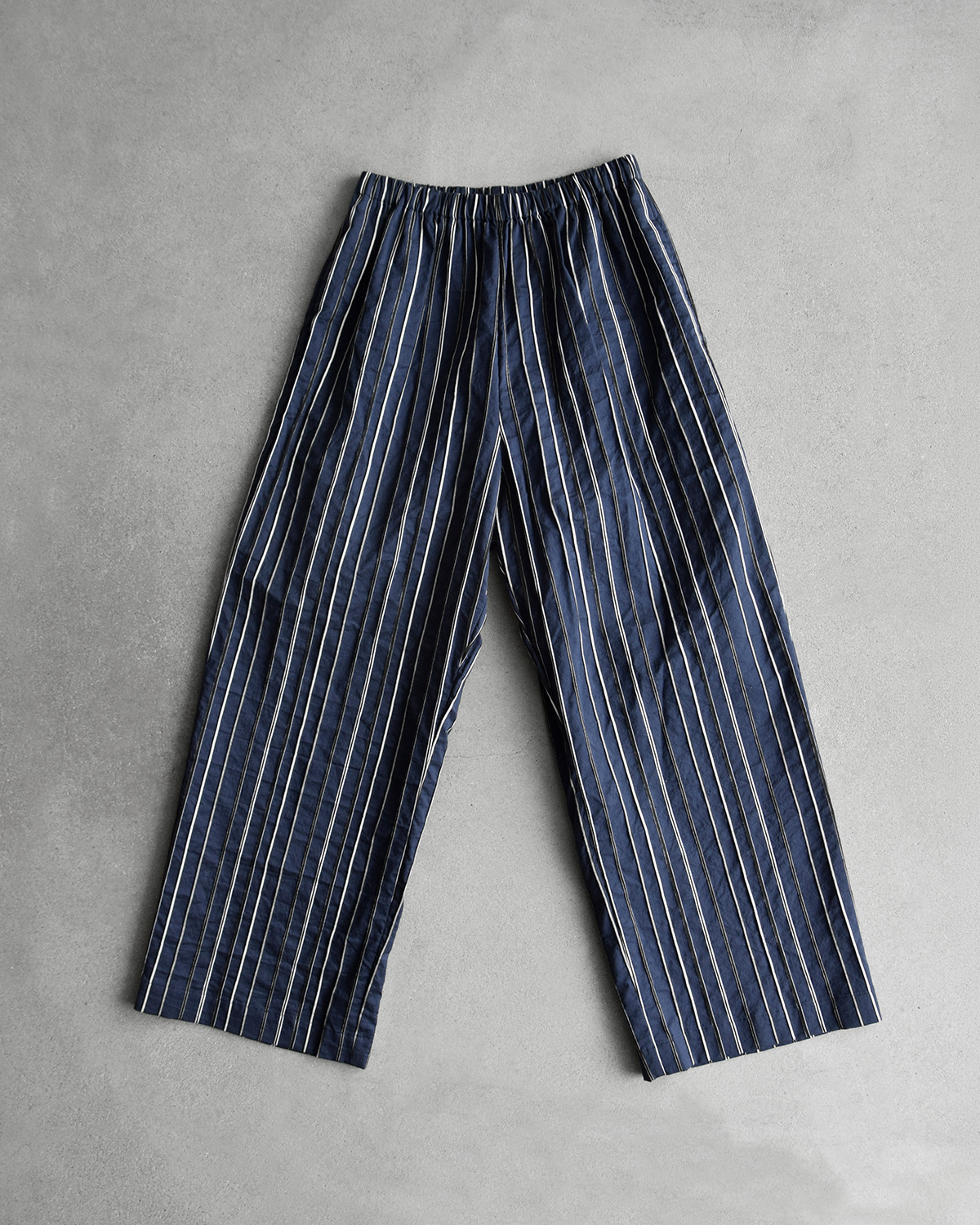 R & D.M.Co-(�I�[���h�}���Y�e�[���[)�h�r�[�X�g���C�v �����b�N�X �S���p���c DOBBY STRIPE RELAX GUM PANTS 8213