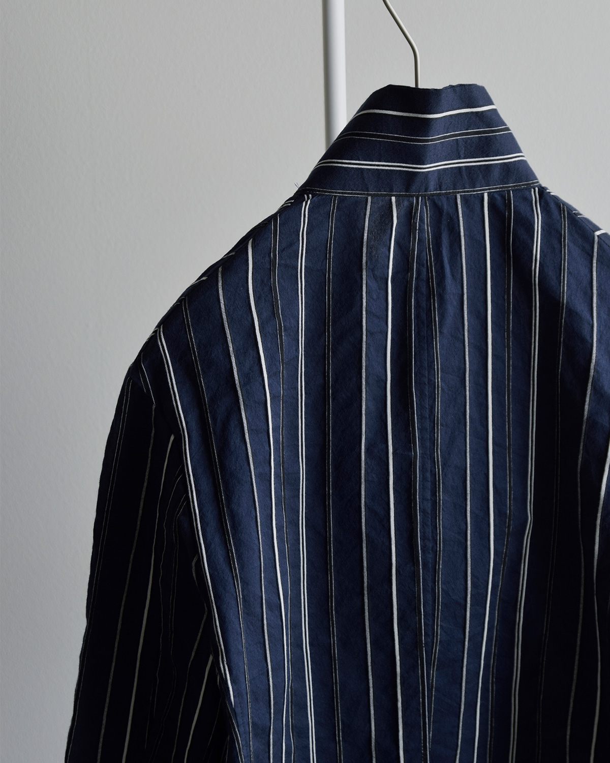 R & D.M.Co-(�I�[���h�}���Y�e�[���[)�h�r�[�X�g���C�v �W���P�b�g �V���c DOBBY STRIPE JACKET SHIRT 8215