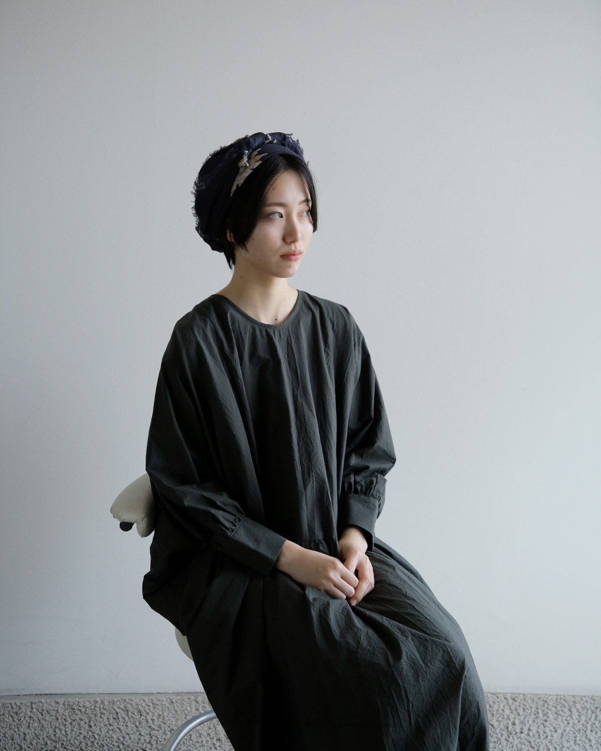 R & D.M.Co-(�I�[���h�}���Y�e�[���[)�R�b�g�� �r�X�P�b�g �K�[�[ �V���[�� BISCUIT GAUZE SHAWL 8323