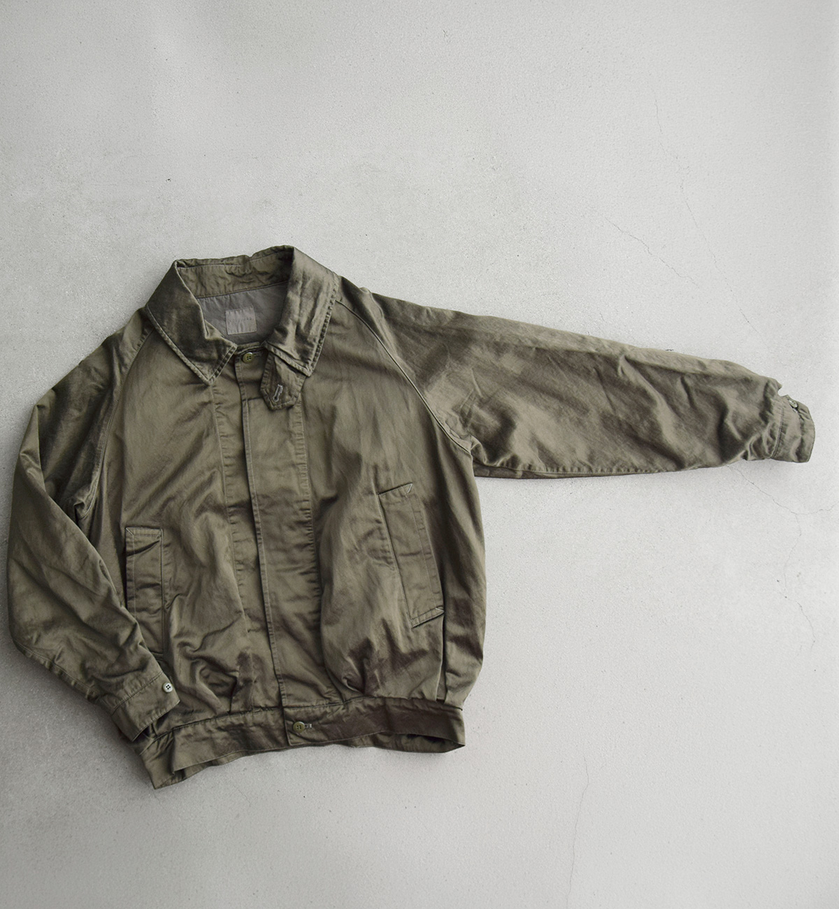 TOUJOURS(�g�D�W���[)�K�[�����g�_�C�R�b�g�� �r�X�R�[�X�T�e�� �W���P�b�g Oversize Harrington Jacket am45aj02