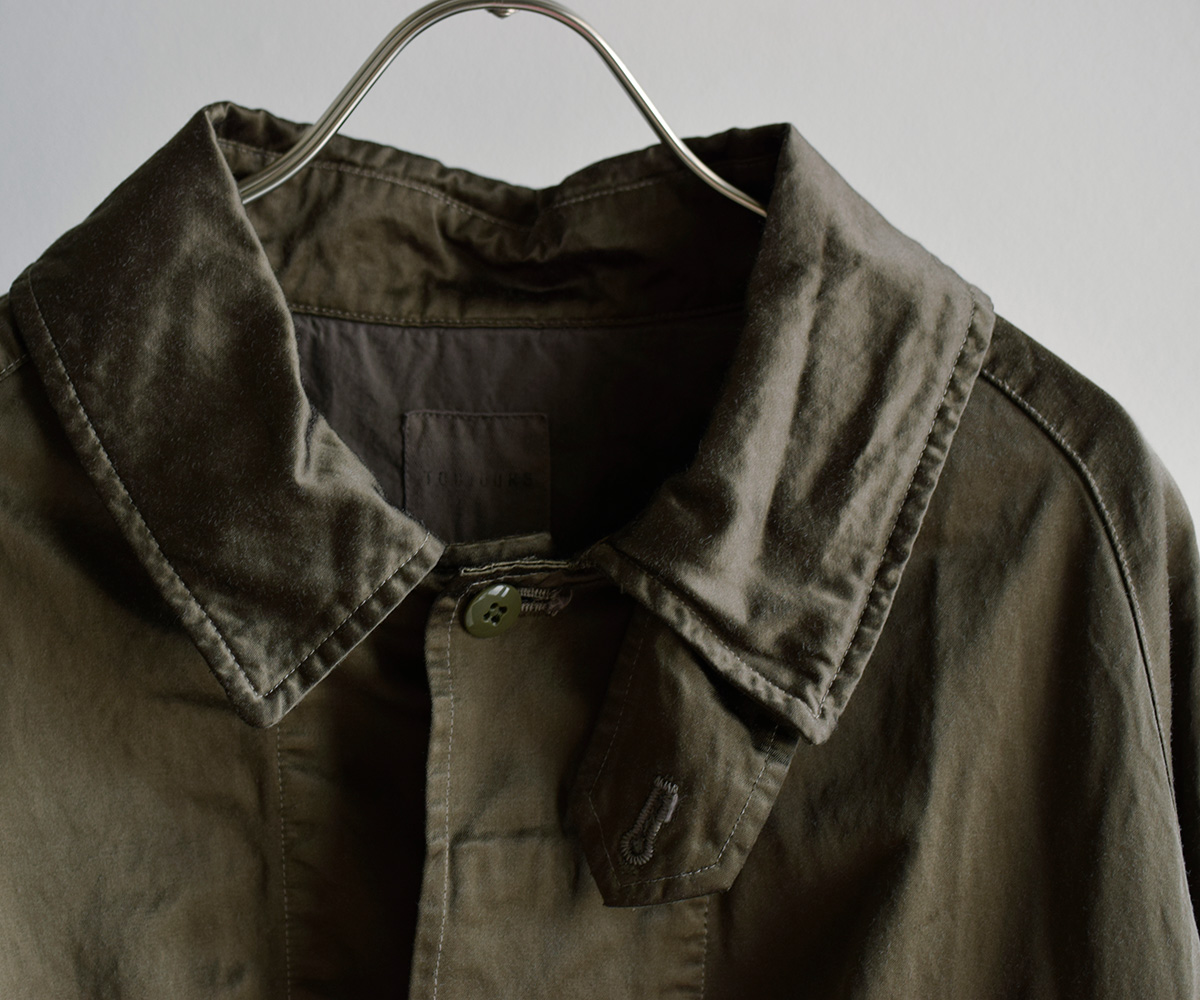 TOUJOURS(�g�D�W���[)�K�[�����g�_�C�R�b�g�� �r�X�R�[�X�T�e�� �W���P�b�g Oversize Harrington Jacket am45aj02
