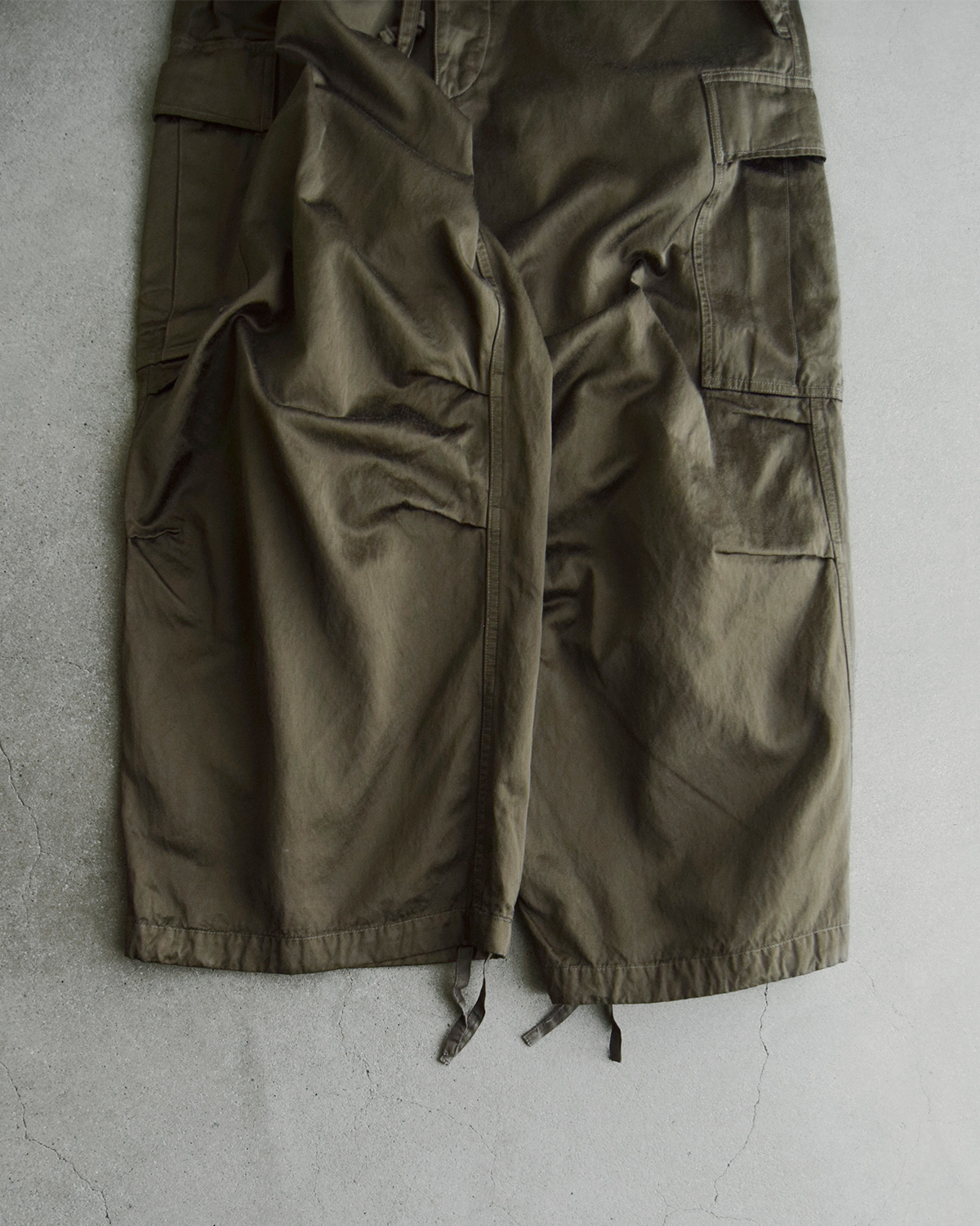 TOUJOURS(�g�D�W���[)�K�[�����g�_�C�R�b�g�� �r�X�R�[�X�T�e�� �o�M�[�p���c 6 Pocket Baggy Pants am45ap04