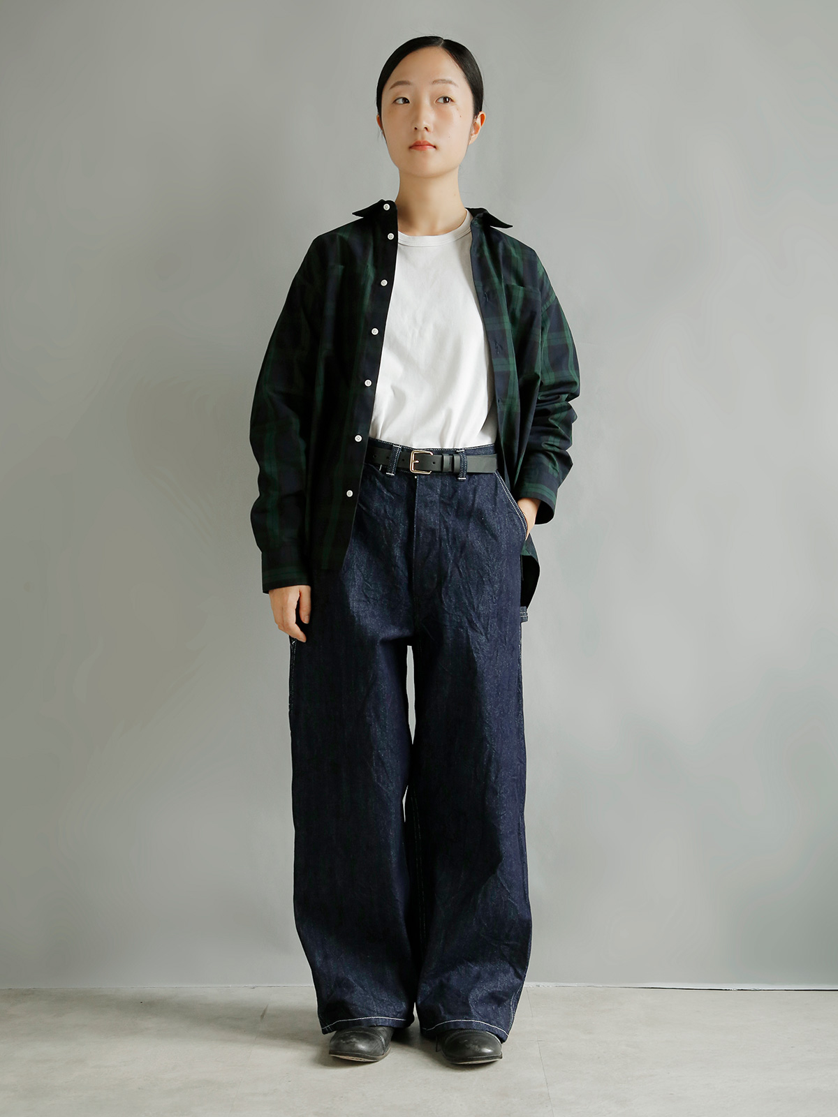 TOUJOURS(�g�D�W���[)13.5oz �Z���r�b�`�N���V�b�N�f�j�� �p���c Classic Painter Pants bm45hp01