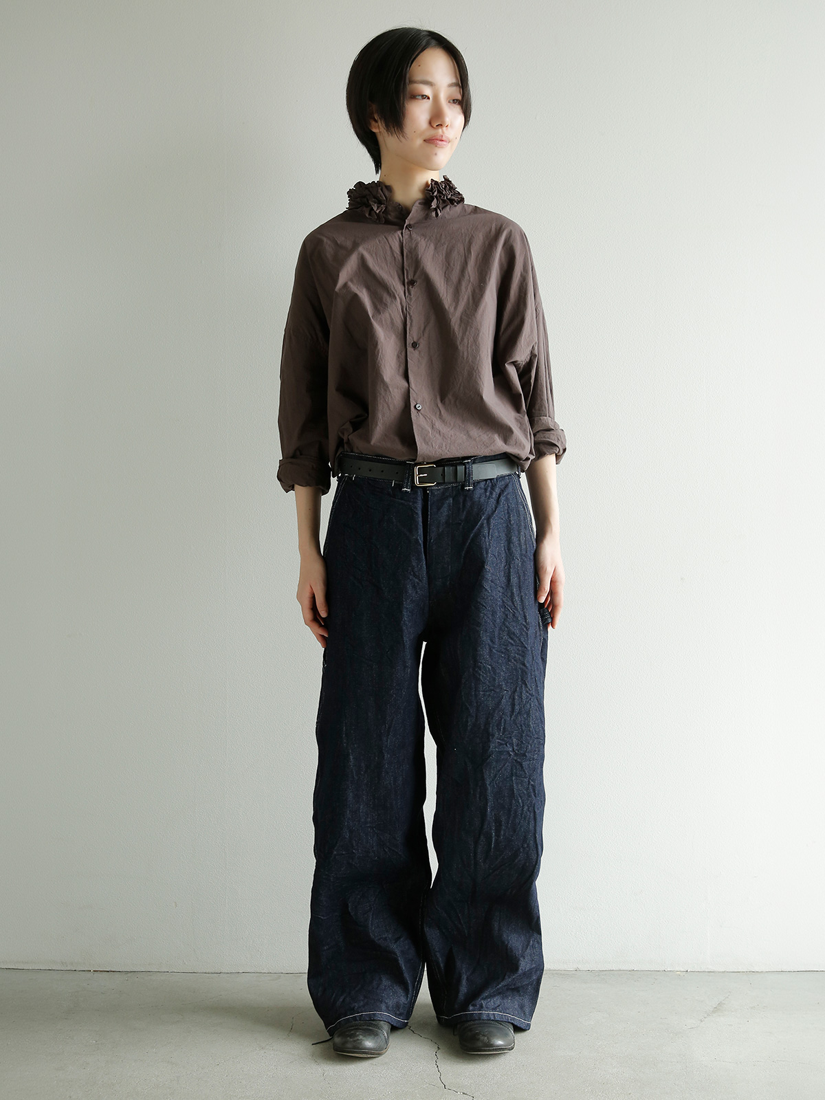 TOUJOURS(�g�D�W���[)13.5oz �Z���r�b�`�N���V�b�N�f�j�� �p���c Classic Painter Pants bm45hp01