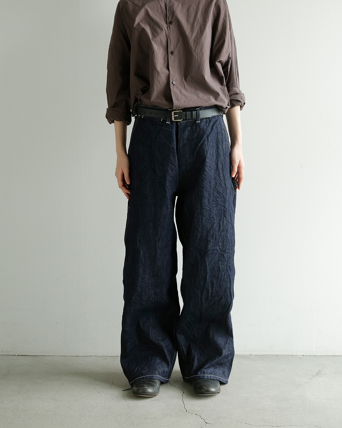 TOUJOURS(�g�D�W���[)13.5oz �Z���r�b�`�N���V�b�N�f�j�� �p���c Classic Painter Pants bm45hp01