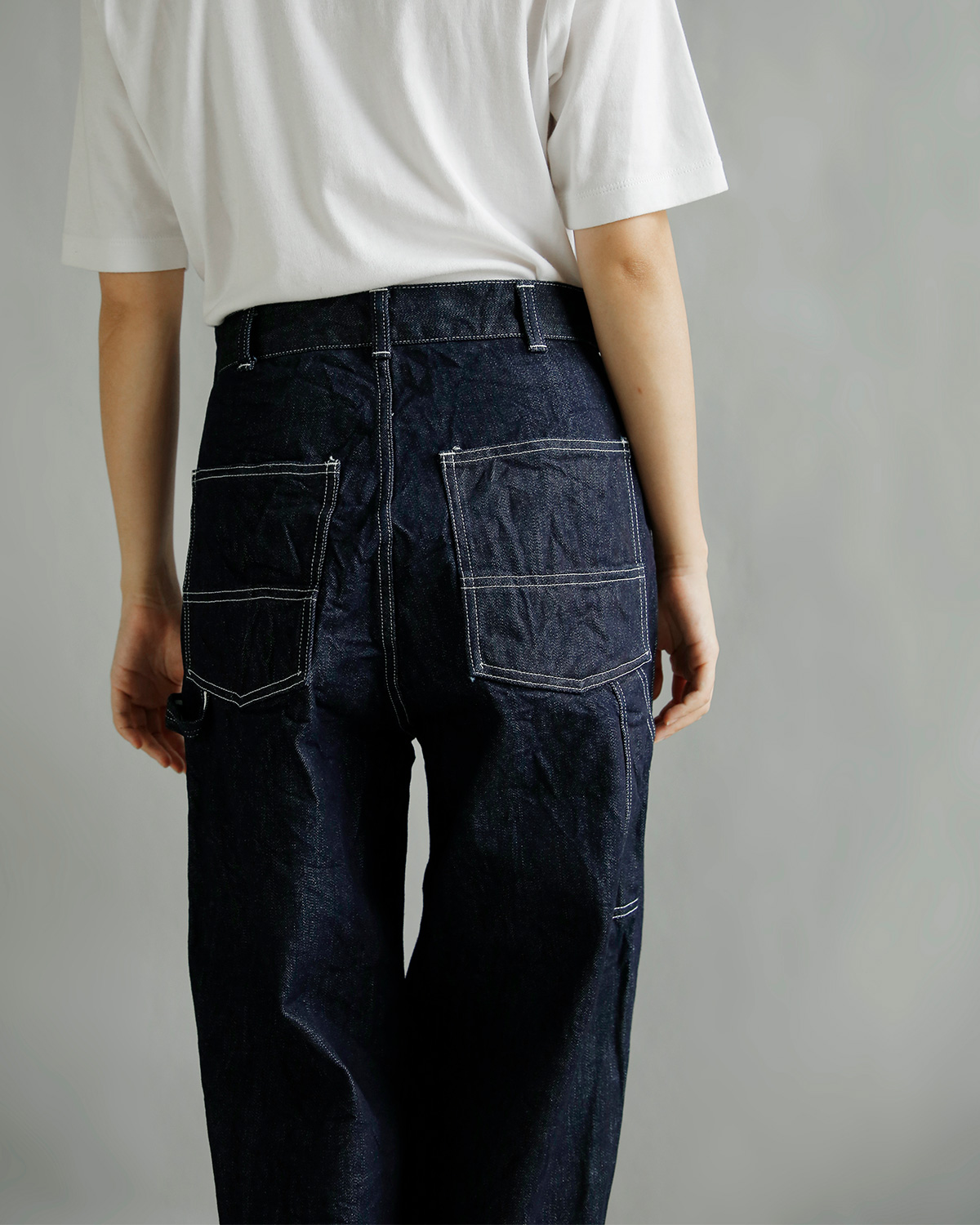 TOUJOURS(�g�D�W���[)13.5oz �Z���r�b�`�N���V�b�N�f�j�� �p���c Classic Painter Pants bm45hp01