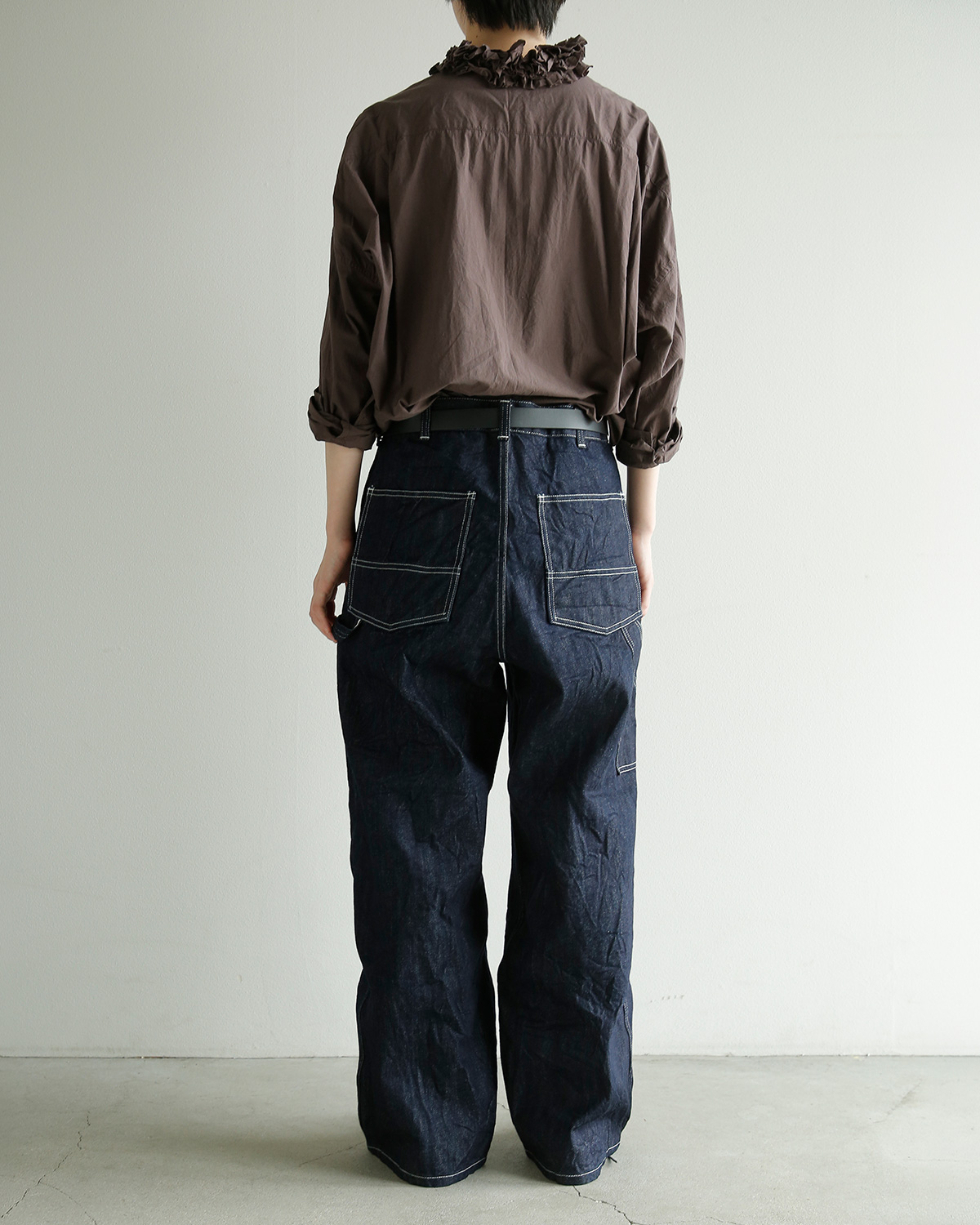 TOUJOURS(�g�D�W���[)13.5oz �Z���r�b�`�N���V�b�N�f�j�� �p���c Classic Painter Pants bm45hp01