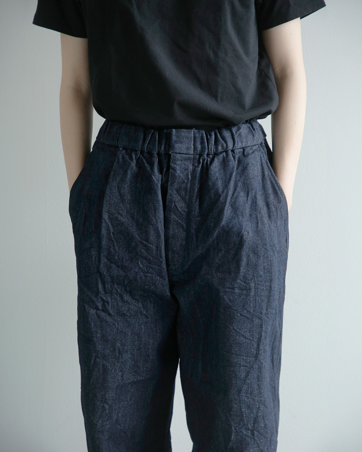 TOUJOURS(�g�D�W���[)13.5oz �Z���r�b�`�N���V�b�N�f�j�� �g���E�U�[�Y Easy Field Trousers bm45hp02