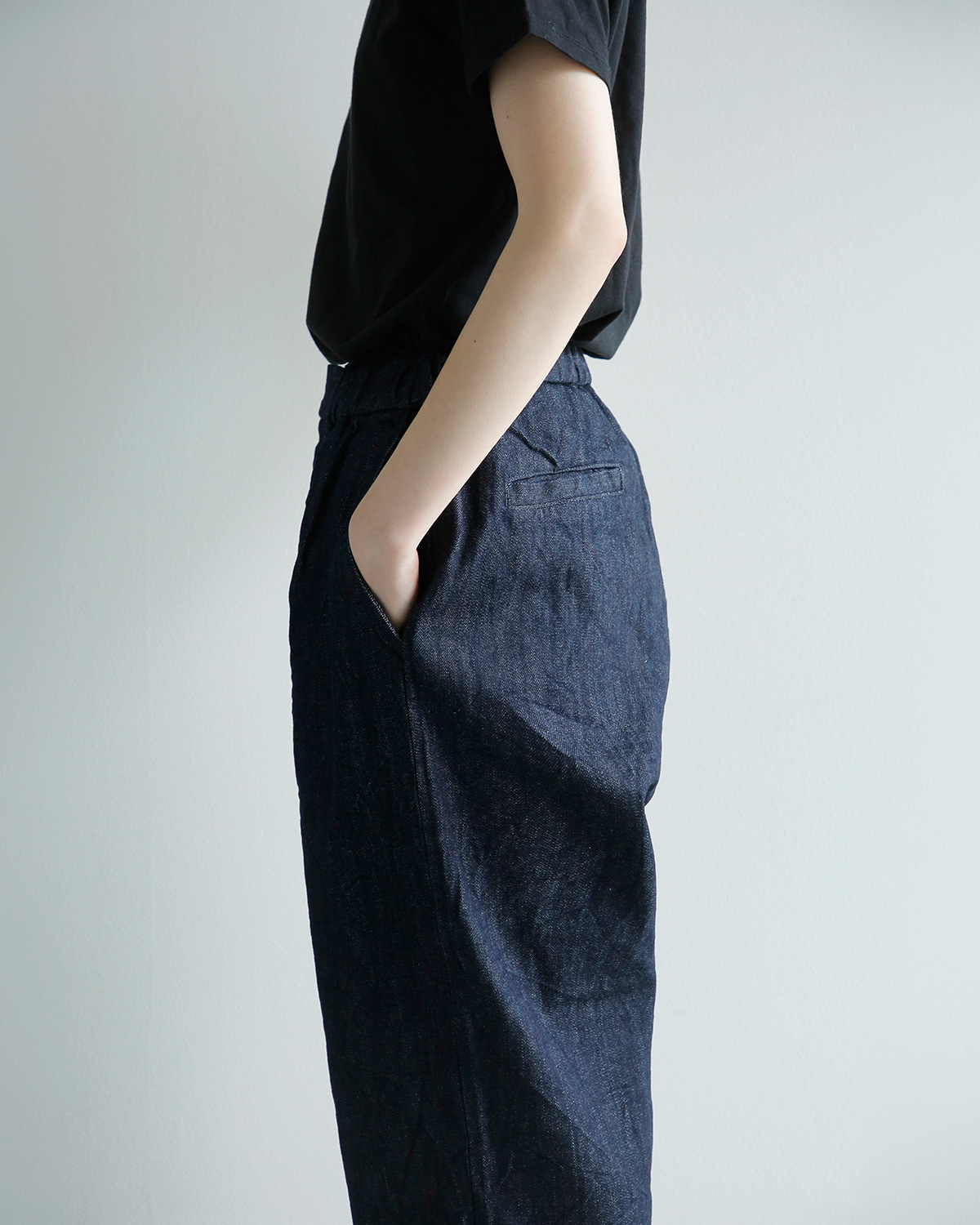 TOUJOURS(�g�D�W���[)13.5oz �Z���r�b�`�N���V�b�N�f�j�� �g���E�U�[�Y Easy Field Trousers bm45hp02