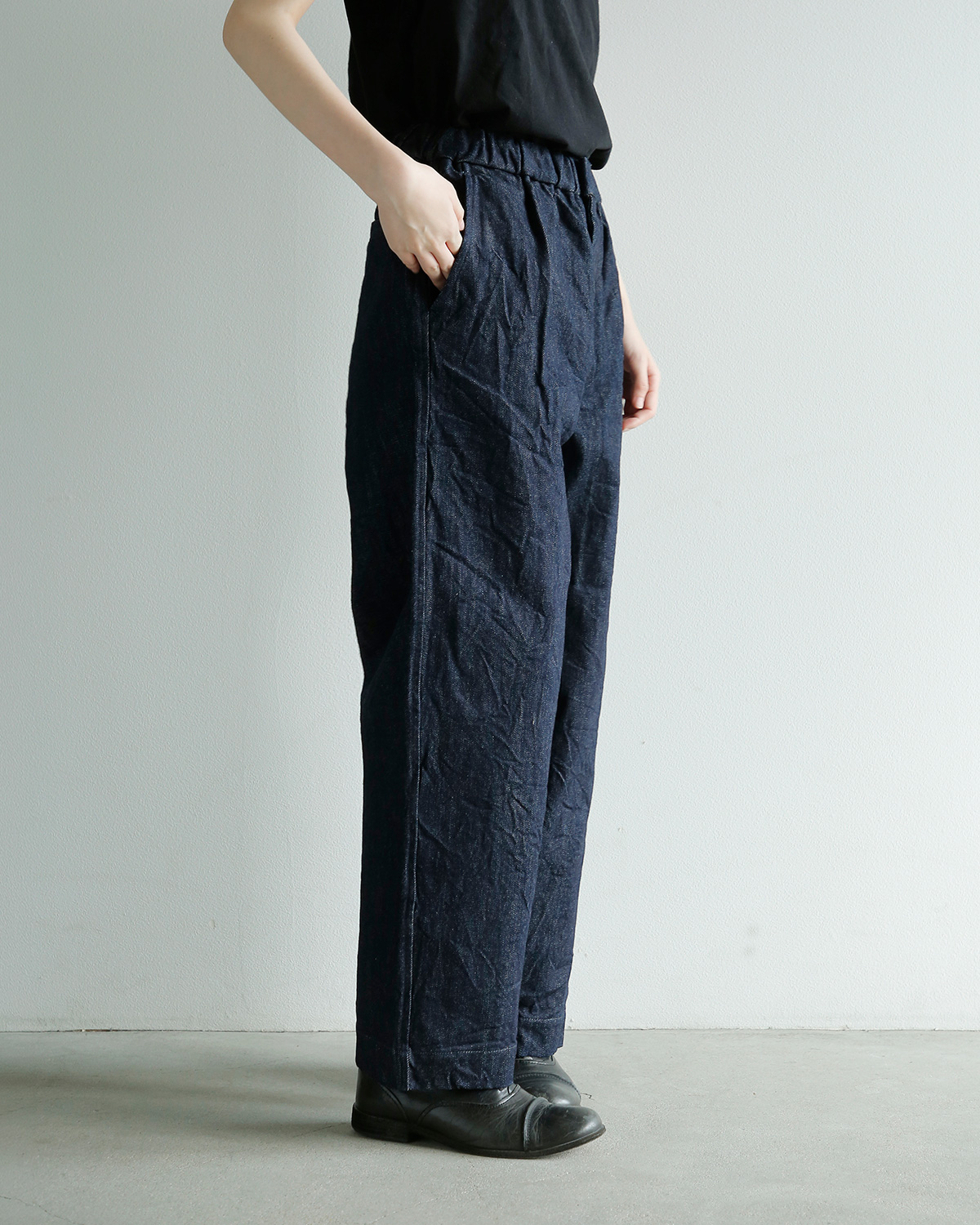 TOUJOURS(�g�D�W���[)13.5oz �Z���r�b�`�N���V�b�N�f�j�� �g���E�U�[�Y Easy Field Trousers bm45hp02