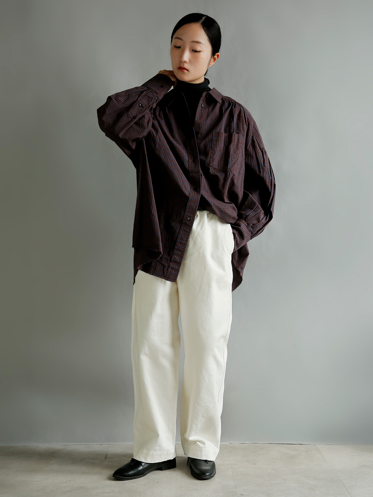 TOUJOURS(�g�D�W���[)13oz �R�b�g���f�j�� �g���E�U�[�Y Easy Field Trousers bm45ip02