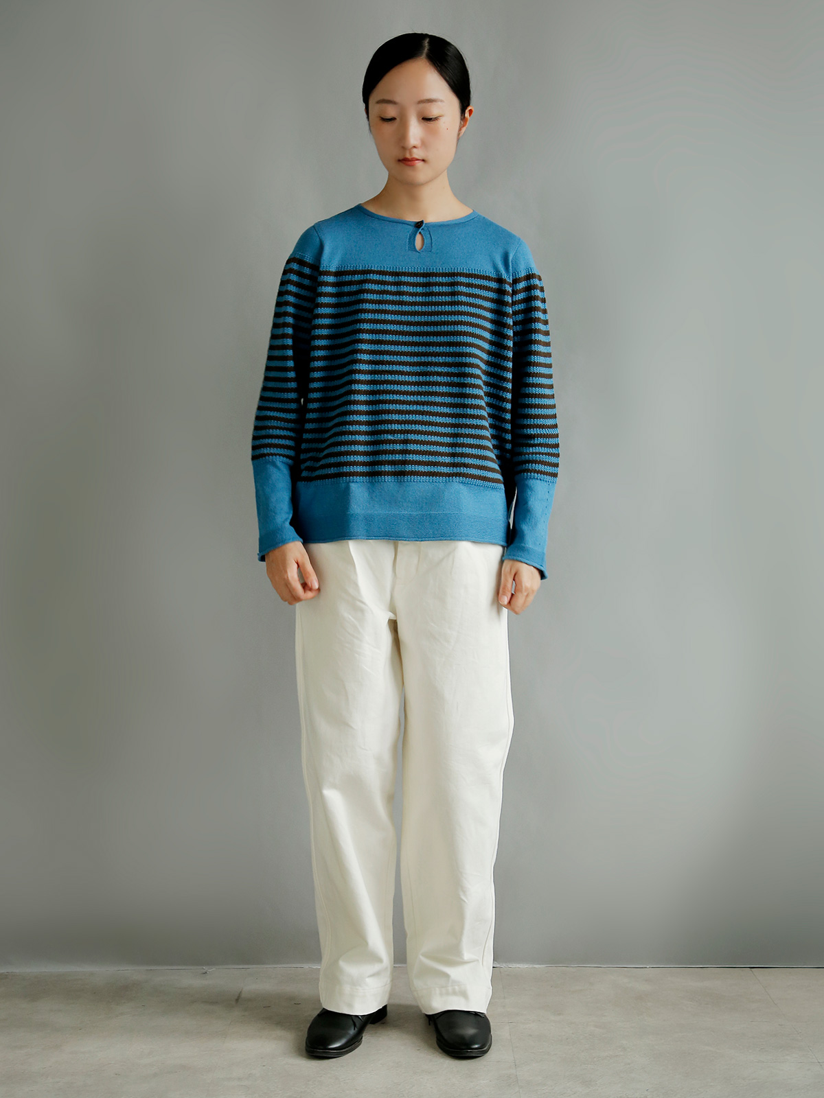 TOUJOURS(�g�D�W���[)13oz �R�b�g���f�j�� �g���E�U�[�Y Easy Field Trousers bm45ip02