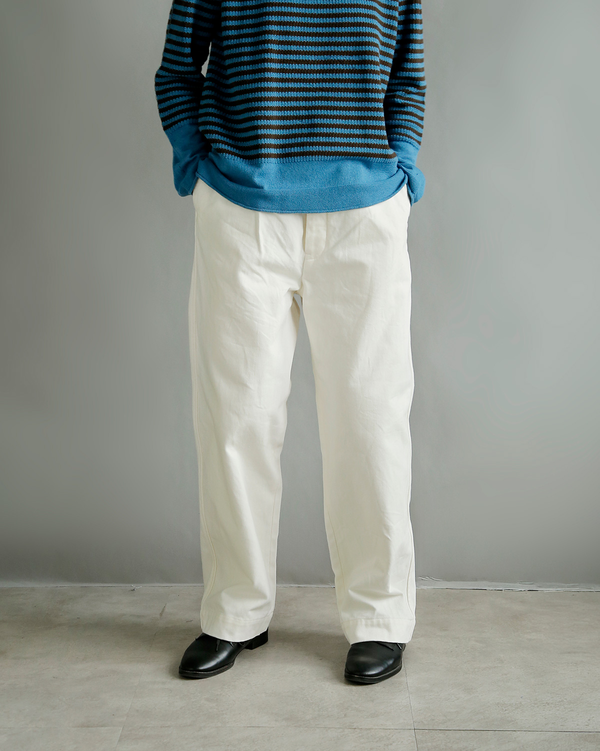 TOUJOURS(�g�D�W���[)13oz �R�b�g���f�j�� �g���E�U�[�Y Easy Field Trousers bm45ip02