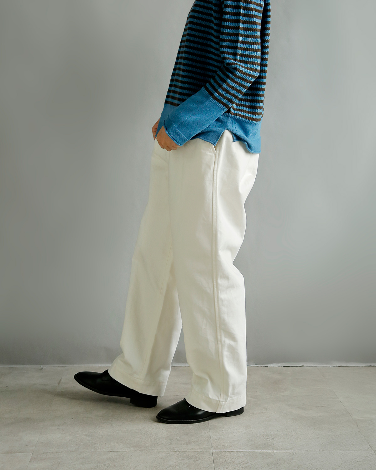 TOUJOURS(�g�D�W���[)13oz �R�b�g���f�j�� �g���E�U�[�Y Easy Field Trousers bm45ip02