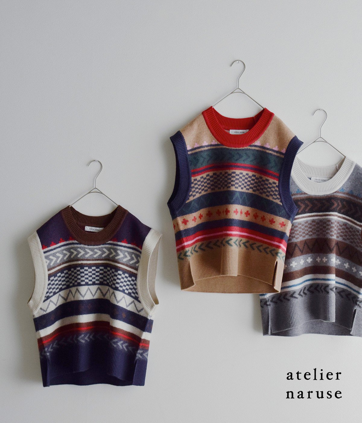 atelier naruse(�A�g���G�i���Z)�E�[�� �W���K�[�h �m���f�B�b�N �j�b�g�x�X�g kt-54