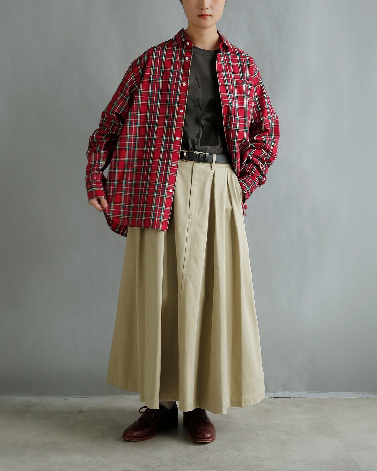 R & D.M.Co-(�I�[���h�}���Y�e�[���[)�R�b�g�� �_�u���|�P�b�g �`�F�b�N �V���c DOUBLE POCKET CHECK SHIRT m1508