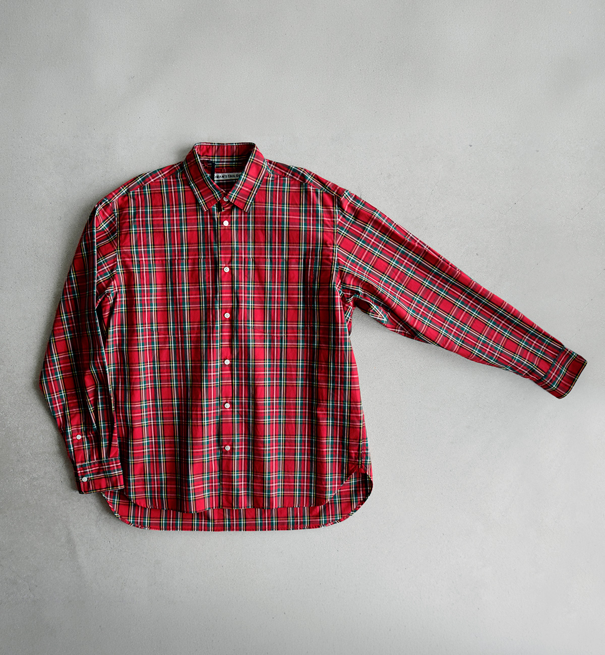 R & D.M.Co-(�I�[���h�}���Y�e�[���[)�R�b�g�� �_�u���|�P�b�g �`�F�b�N �V���c DOUBLE POCKET CHECK SHIRT m1508