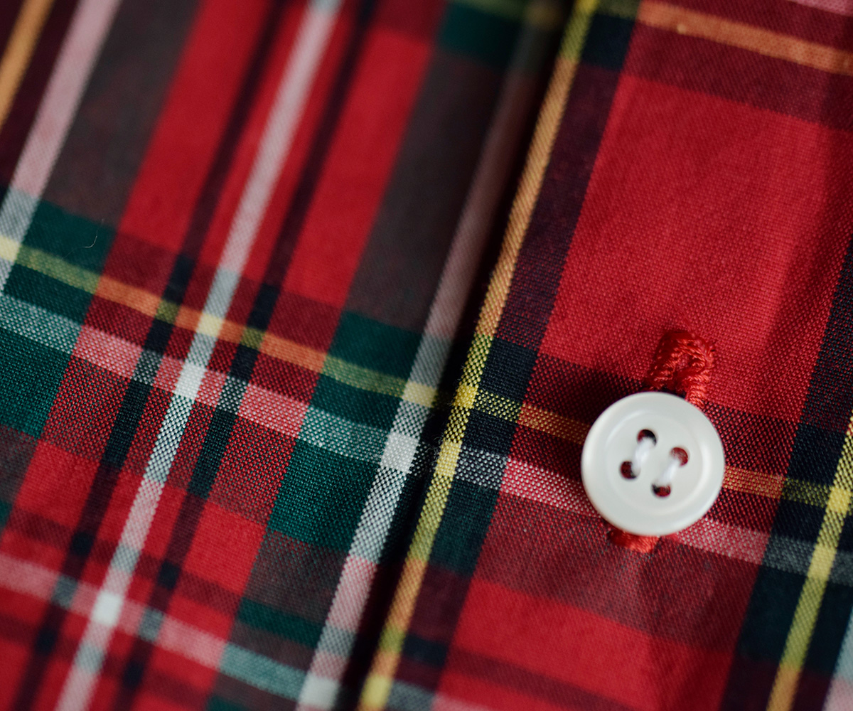 R & D.M.Co-(�I�[���h�}���Y�e�[���[)�R�b�g�� �_�u���|�P�b�g �`�F�b�N �V���c DOUBLE POCKET CHECK SHIRT m1508