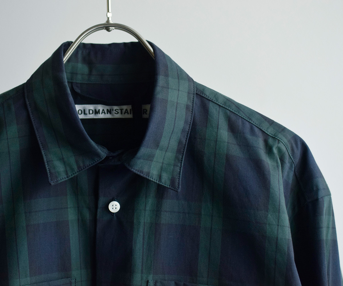 R & D.M.Co-(�I�[���h�}���Y�e�[���[)�R�b�g�� �_�u���|�P�b�g �`�F�b�N �V���c DOUBLE POCKET CHECK SHIRT m1508