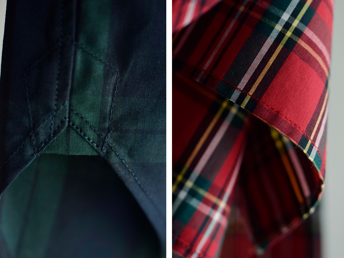 R & D.M.Co-(�I�[���h�}���Y�e�[���[)�R�b�g�� �_�u���|�P�b�g �`�F�b�N �V���c DOUBLE POCKET CHECK SHIRT m1508