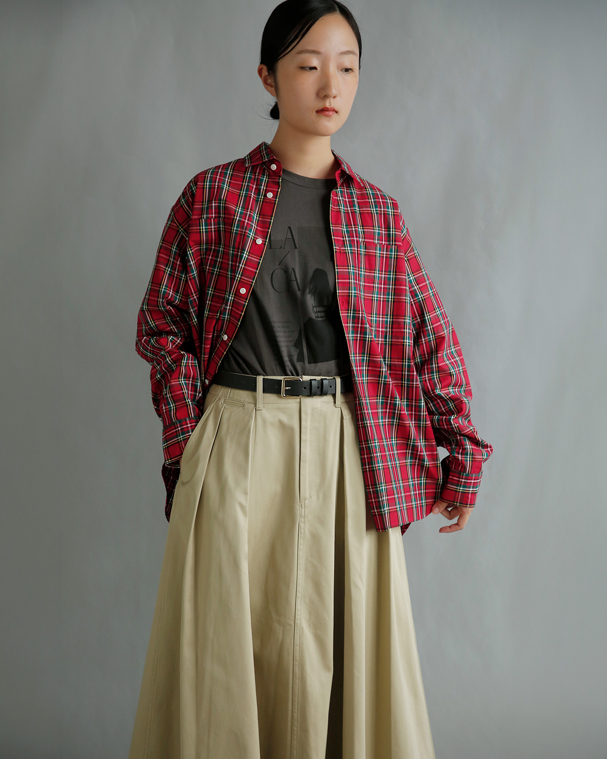 R & D.M.Co-(�I�[���h�}���Y�e�[���[)�R�b�g�� �_�u���|�P�b�g �`�F�b�N �V���c DOUBLE POCKET CHECK SHIRT m1508