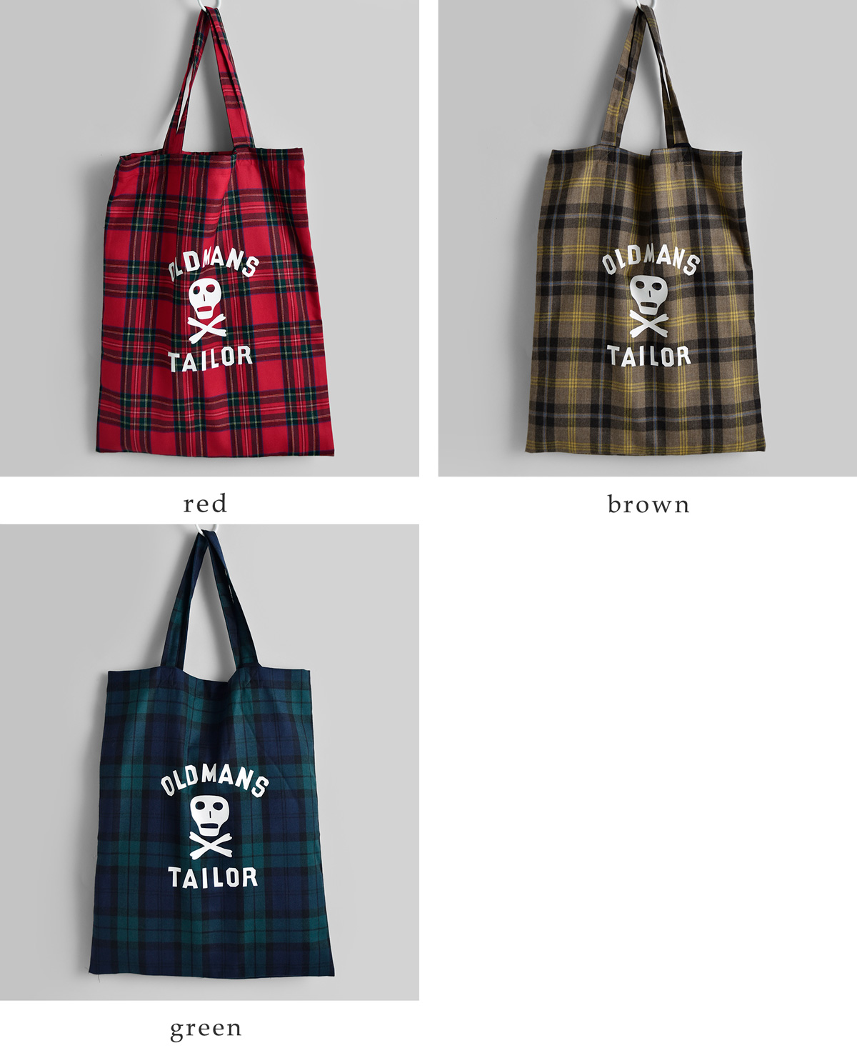 R & D.M.Co-(�I�[���h�}���Y�e�[���[)�E�[�� �v�����g �g�[�g�o�b�O OMT SKULL PRINT TOTE BAG m1539