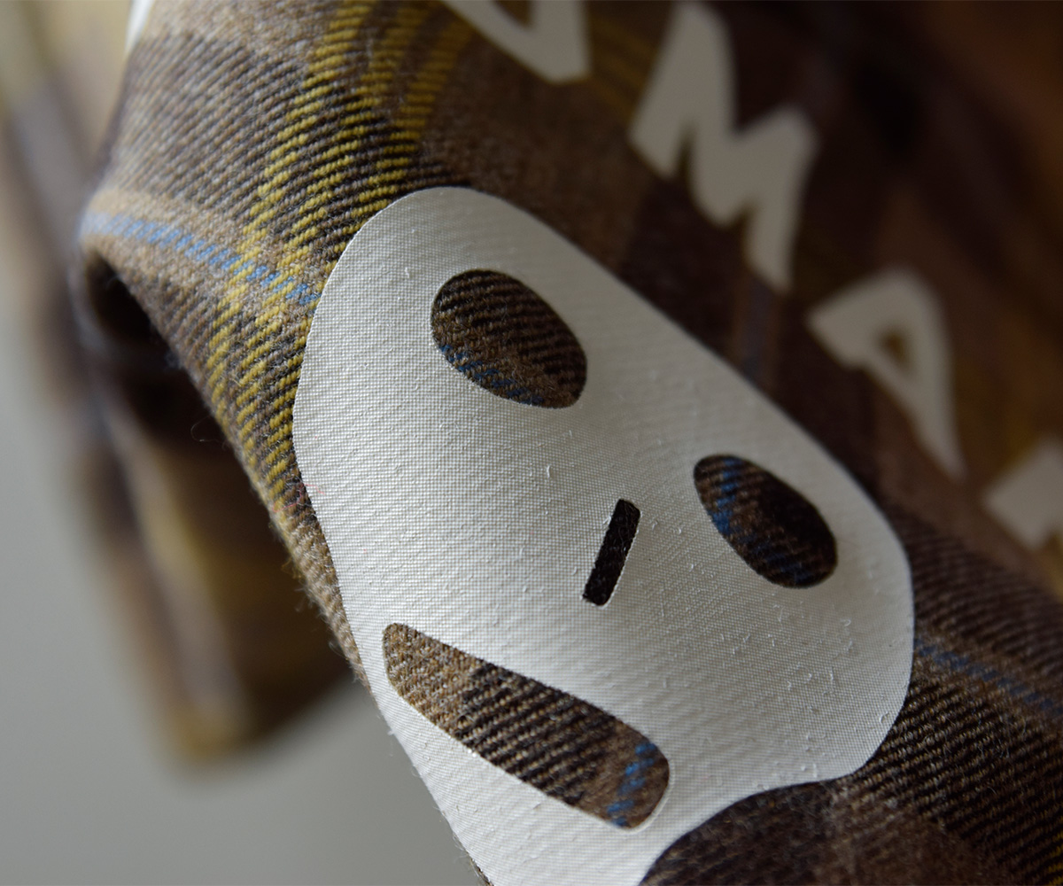 R & D.M.Co-(�I�[���h�}���Y�e�[���[)�E�[�� �v�����g �~�j �g�[�g�o�b�O OMT SKULL PRINT MINI TOTE BAG m1540