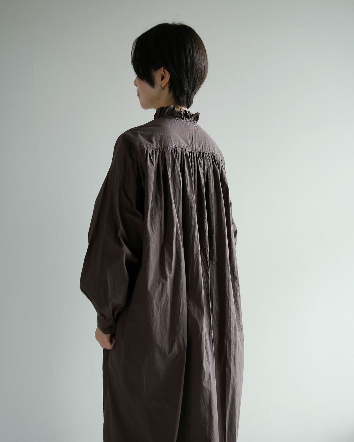 TOUJOURS(�g�D�W���[)�t�@�C�����[���R�b�g�� �t���������s�[�X Pin Tuck Ruffle Dress mm45pd03