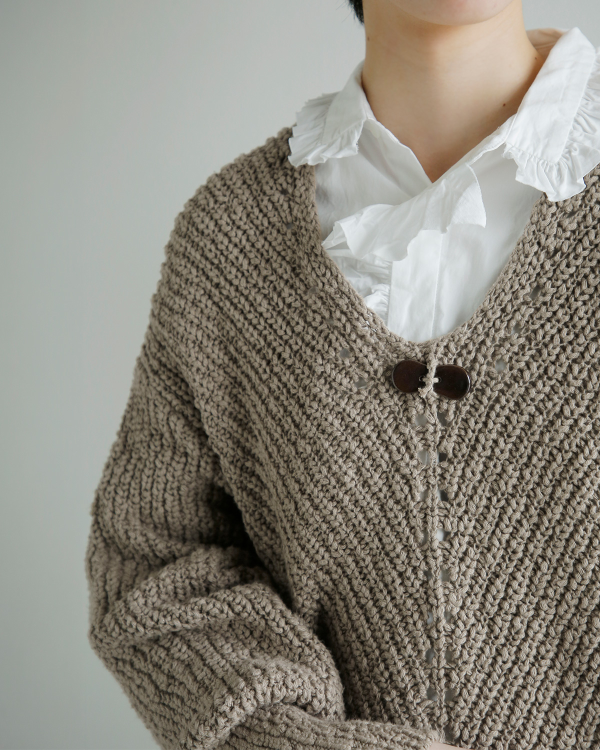 ONICA(�I�j�J)�I�[�K�j�b�N�R�b�g�� �X���u�j�b�g�g�b�v�X Slub bubble Jumper oni064