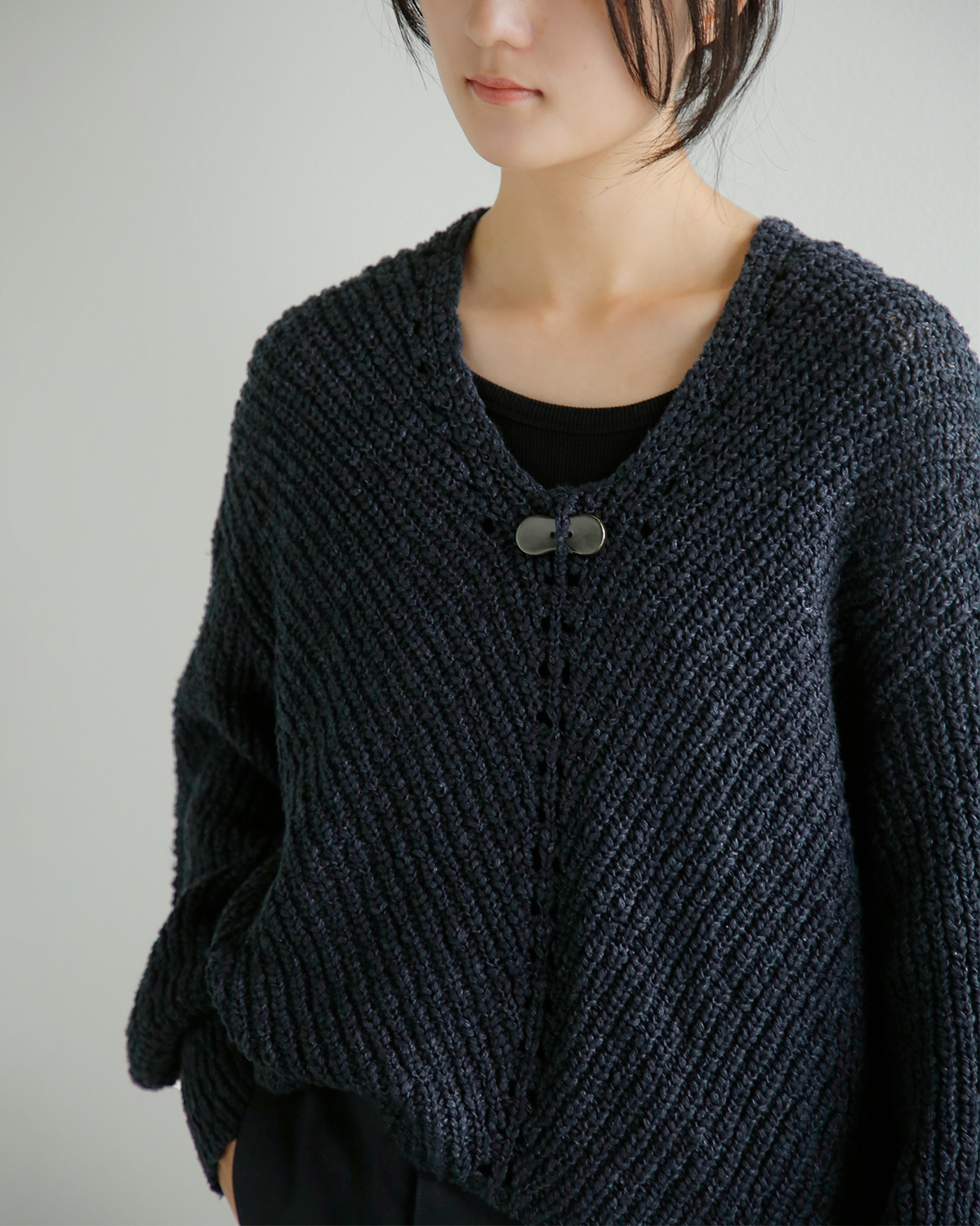ONICA(�I�j�J)�I�[�K�j�b�N�R�b�g�� �X���u�j�b�g�g�b�v�X Slub bubble Jumper oni064
