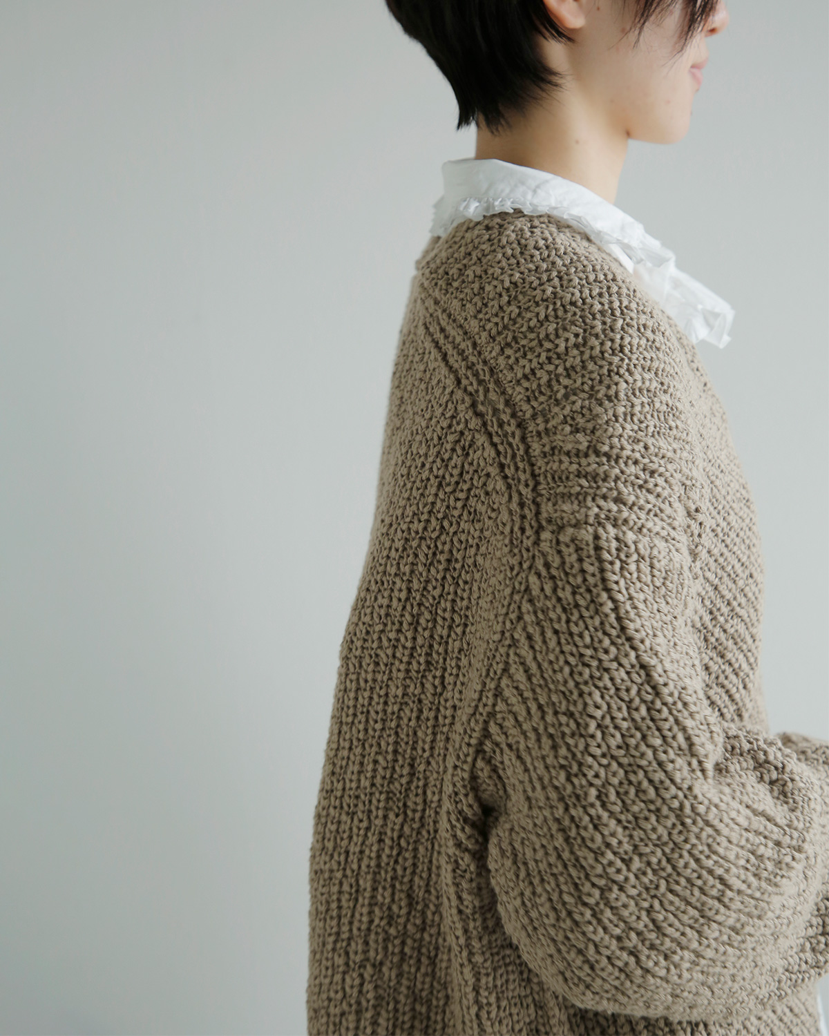 ONICA(�I�j�J)�I�[�K�j�b�N�R�b�g�� �X���u�j�b�g�g�b�v�X Slub bubble Jumper oni064