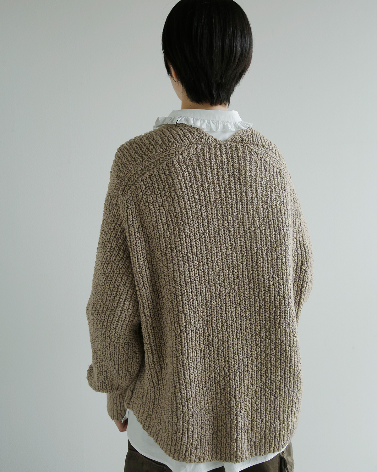 ONICA(�I�j�J)�I�[�K�j�b�N�R�b�g�� �X���u�j�b�g�g�b�v�X Slub bubble Jumper oni064