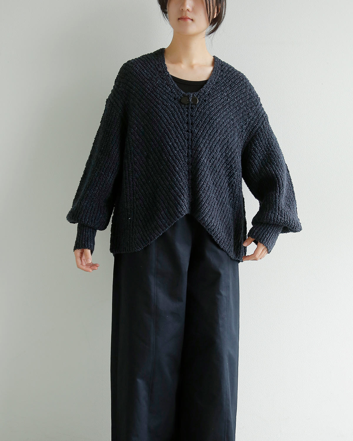 ONICA(�I�j�J)�I�[�K�j�b�N�R�b�g�� �X���u�j�b�g�g�b�v�X Slub bubble Jumper oni064