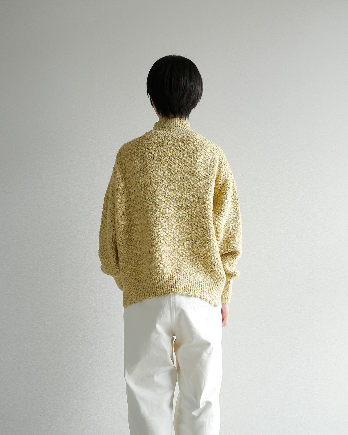 ONICA(�I�j�J)�R�b�g�� ���b�N�l�b�N ���[�v���[�� �j�b�g�g�b�v�X Loop-yarn pocket Jumper oni066