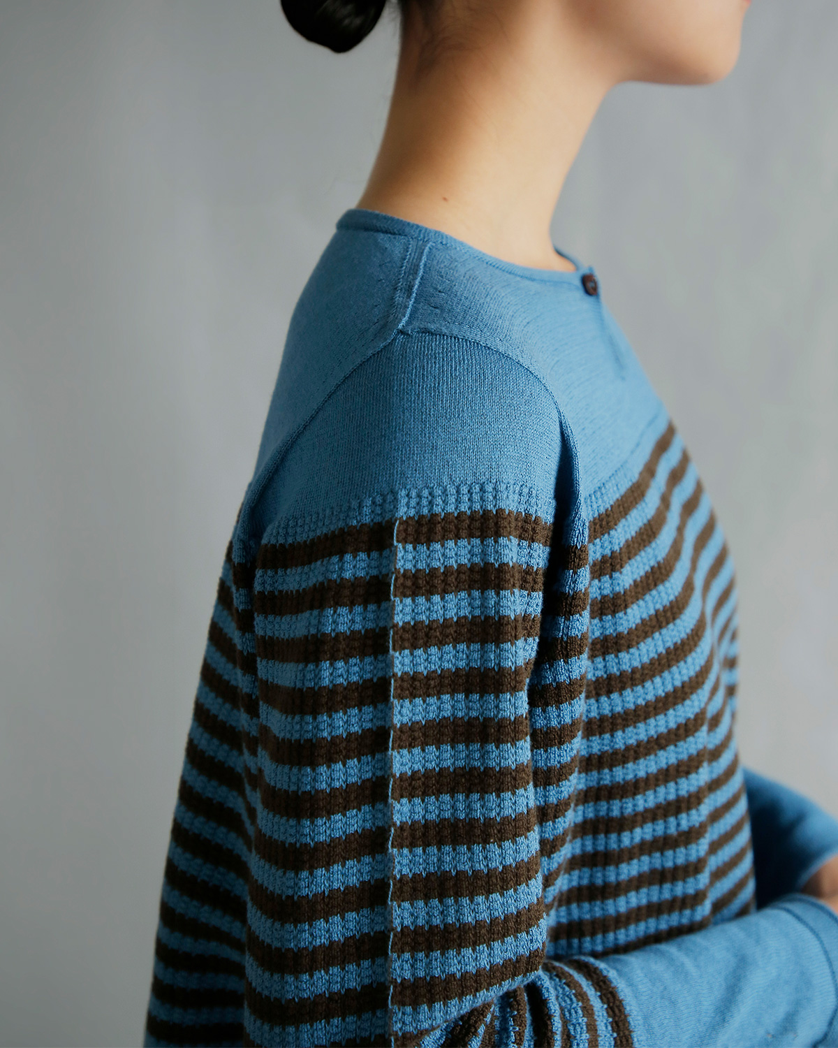 ONICA(�I�j�J)�I�[�K�j�b�N�R�b�g�� �{�[�_�[ �j�b�gT�V���c Stripe Long-sleeved Tee oni068
