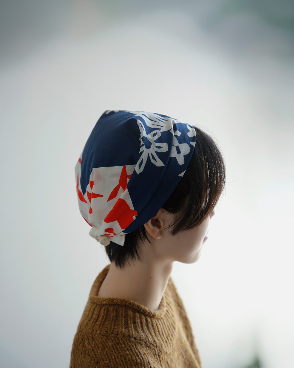 TOAST(�g�[�X�g)�R�b�g���o���_�i Tree of Life Print Cotton Bandana to26aw1-115