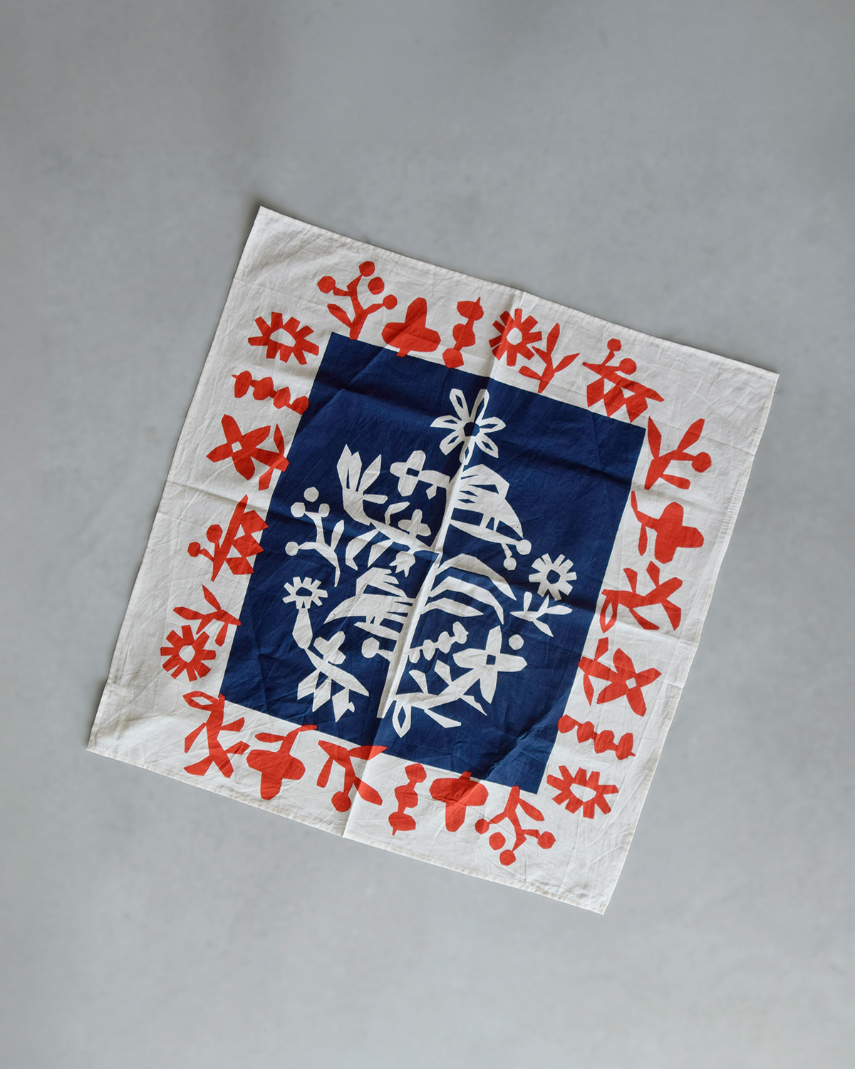 TOAST(�g�[�X�g)�R�b�g���o���_�i Tree of Life Print Cotton Bandana to26aw1-115
