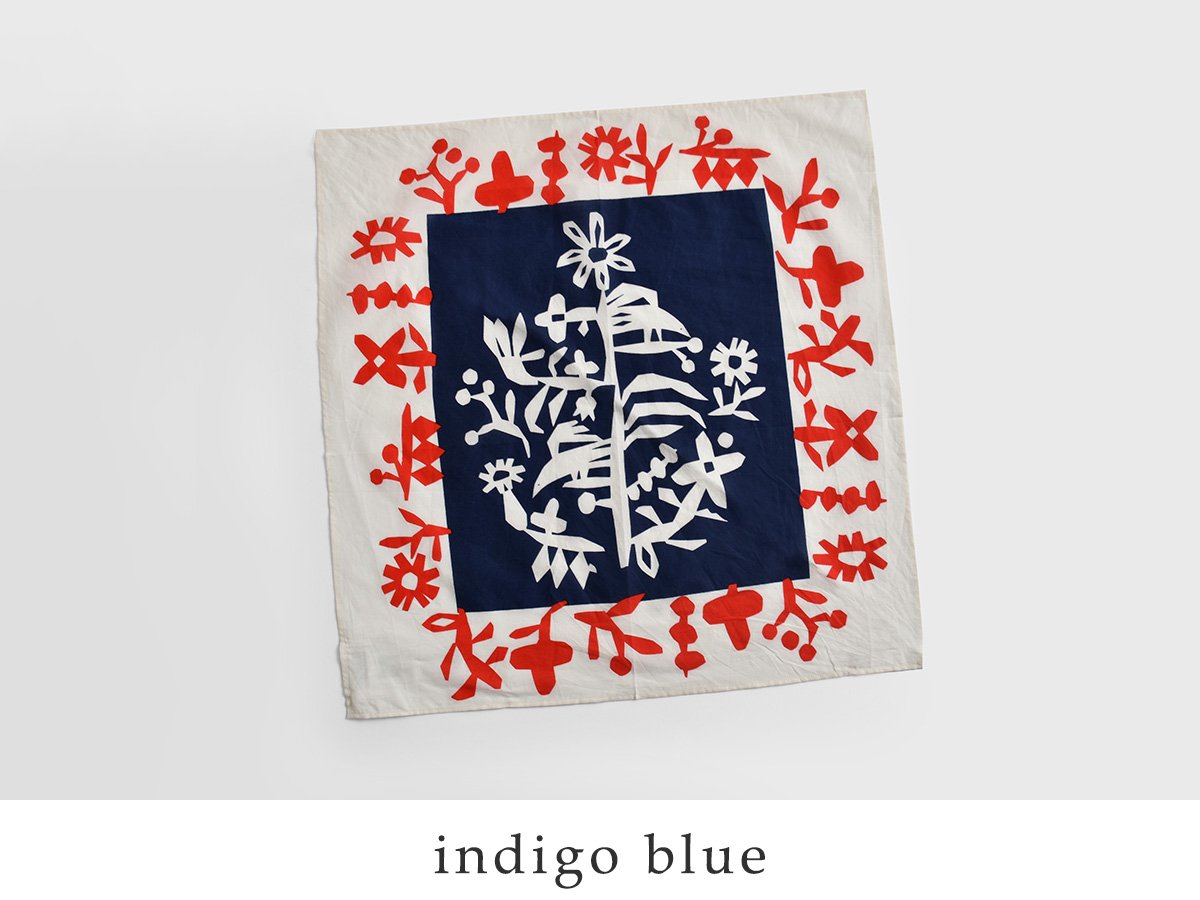 TOAST(�g�[�X�g)�R�b�g���o���_�i Tree of Life Print Cotton Bandana to26aw1-115